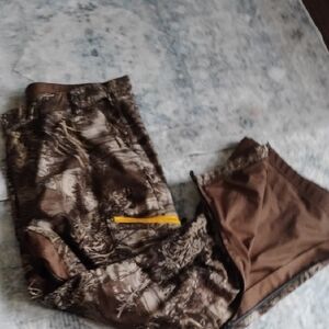 Realtree Camouflage Cargo Pants - Brown and Tan
